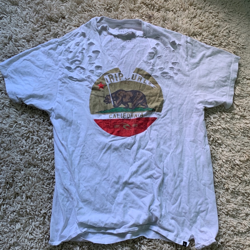 Custom Cut Rip Curl Tee